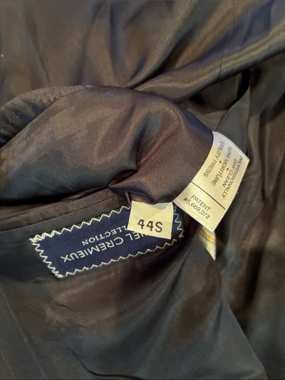 Daniel Cremieux Navy Pinstripe Two-Piece Suit - Picture 6 of 6